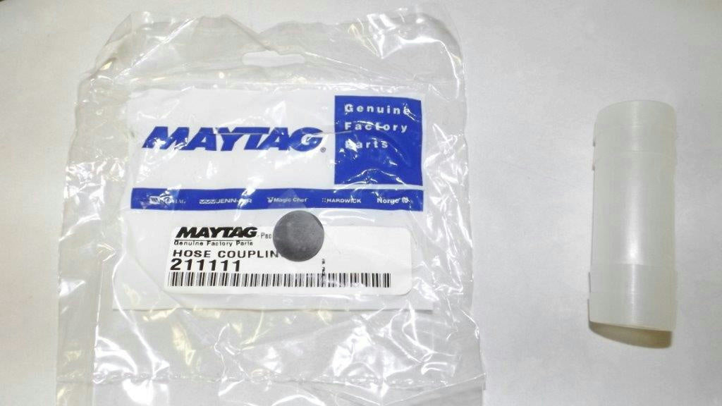 MAYTAG WHIRLPOOL JENN AIR WASHER 211111 Hose Connector NEW IN BAG MAYTAG WHIRLPOOL JENN AIR WASHER 211111 Hose Connector NEW IN BAG